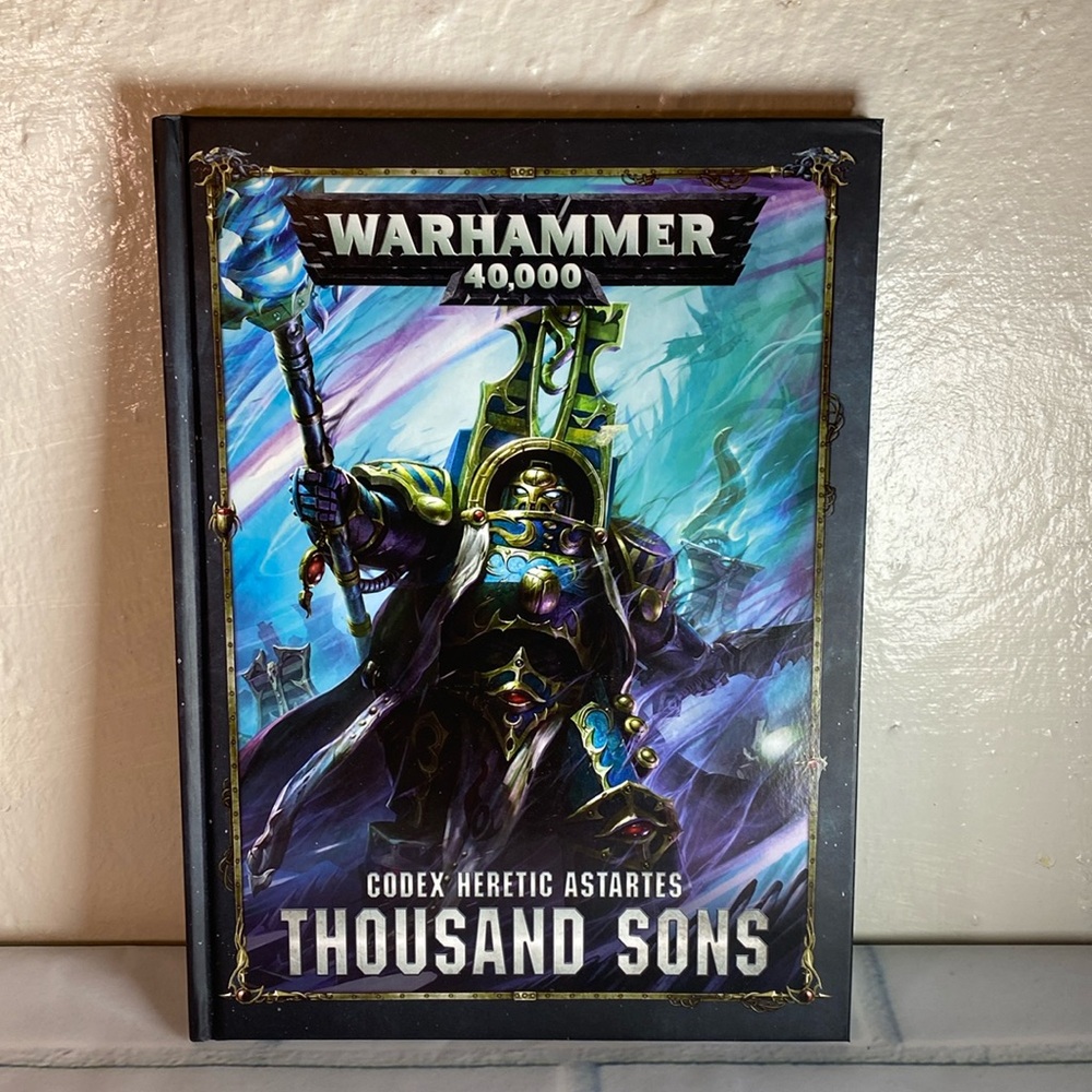 Warhammer 40K Codex Heretic Astartes, Thousand Sons (8th edition)